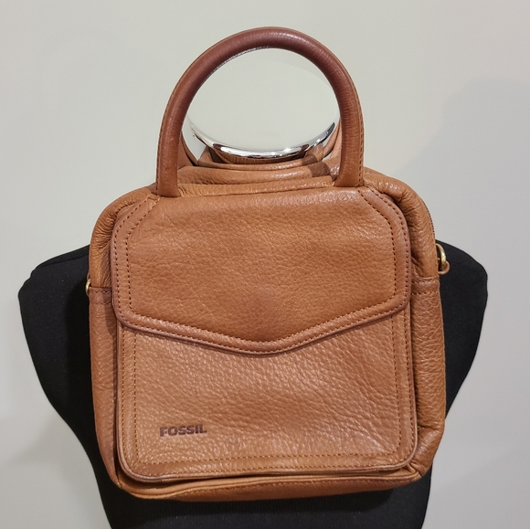 Fossil Leather Handbag - Picture 6 of 13